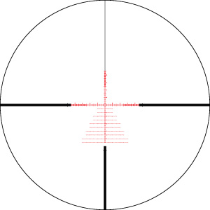 EBR-2C RETICLE (MRAD)