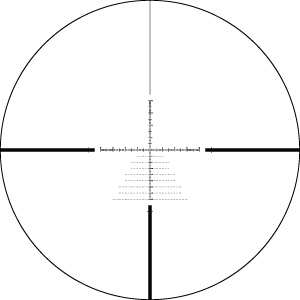 XLR RETICLE (MOA)